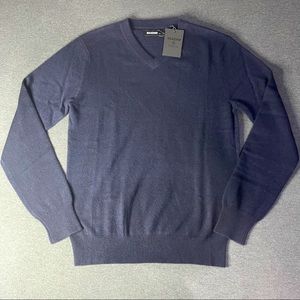 NAADAM CASHMERE Norwich V-Neck Cashmere Sweater(S)